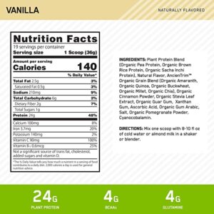 OPTIMUM NUTRITION GOLD STANDARD PLANT PROTEIN - Afbeelding 2