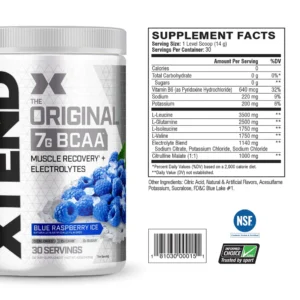 SCIVATION XTEND BCAA 1.296KG - Afbeelding 2