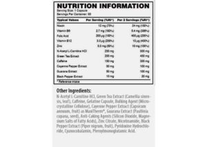 OPTIMUM NUTRITION OPTI-LEAN 60 CAPS - Afbeelding 2