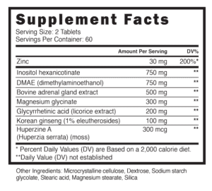 BLACKSTONE LABS ADRENAL CARE 120TABLETS - Afbeelding 2