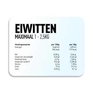 KOSSO NUTRITION EIWITTEN MAXIMAAL 1KG - Afbeelding 3