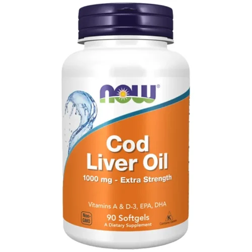 Cod Liver Oil 1000mg Extra Strength (90 softgels)