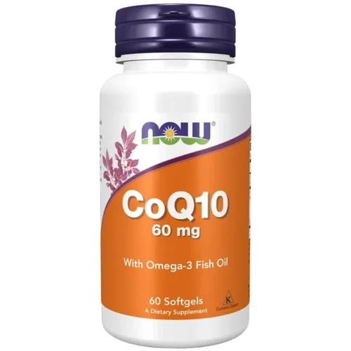 CoQ10 60mg + Fish Oil (60 softgels)