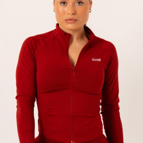 Avae Wear Enhance Full Zip Jacket - Rood - afbeelding 1