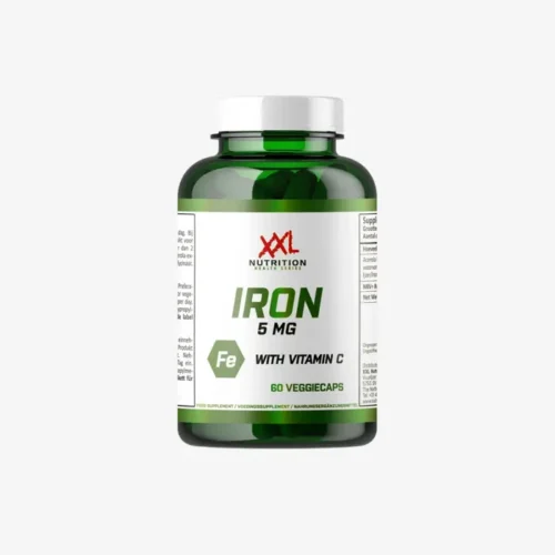 XXL Nutrition IJzer (met Vitamine C) - 5 mg - 60 capsules