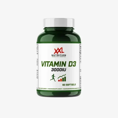 XXL Nutrition Vitamine D3 - 3000 IU - 60 softgels - NZVT