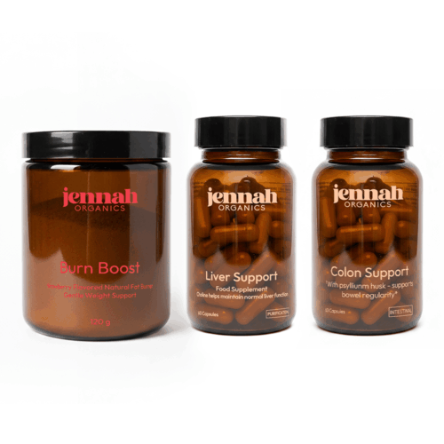 Jennah Organics — Afslank + Balans Stack